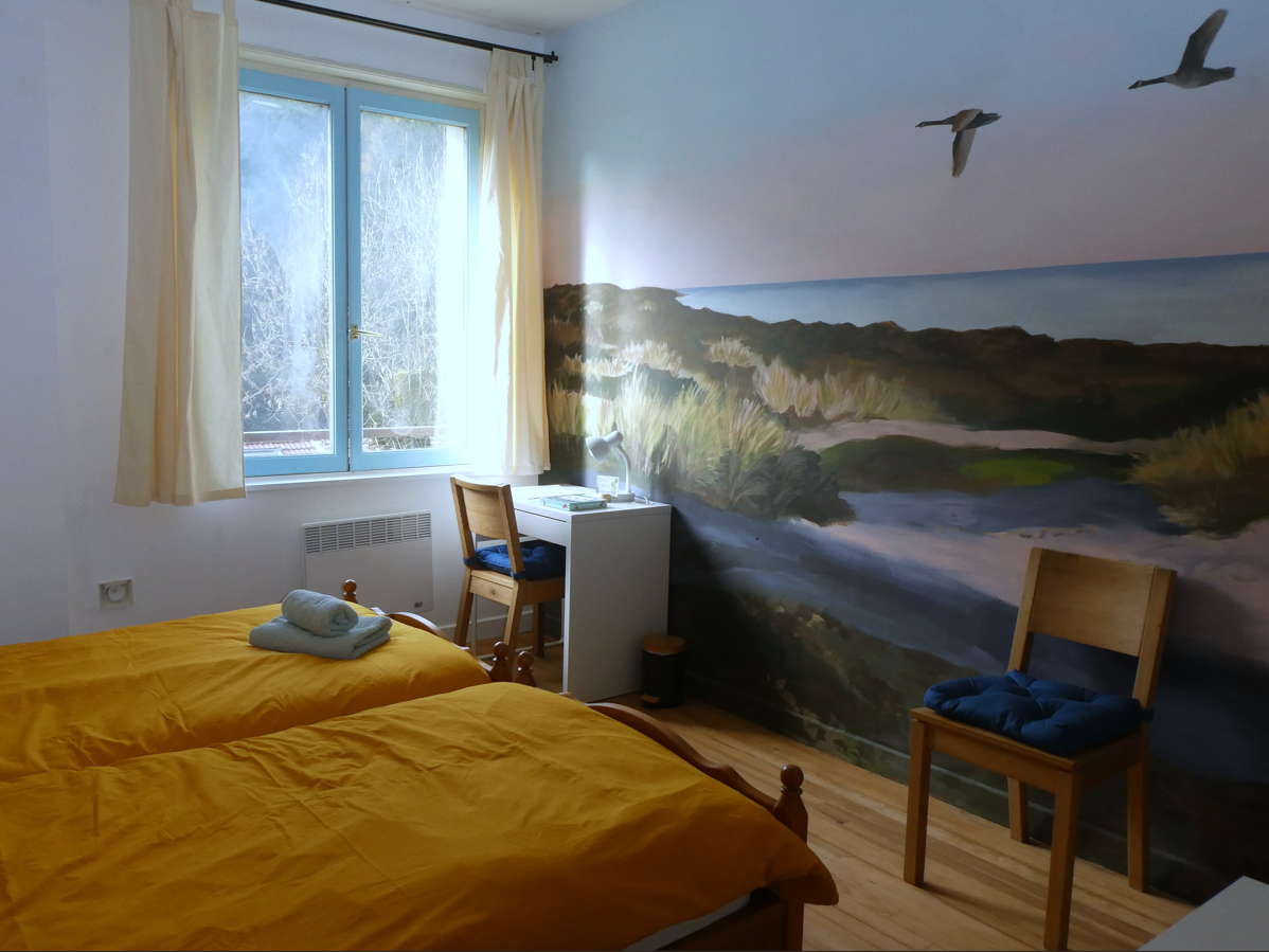 Mooie rustige sfeervolle bed & breakfast chambre d'hotes artistiek B&B Frankrijk persoonlijk gezellig authenthiek